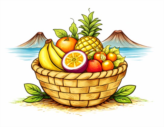 Frutas e legumes frescos cultivados nos Açores