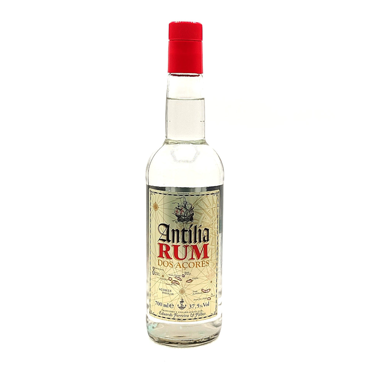 Antília Rum dos Açores 700ml produzido em São Miguel