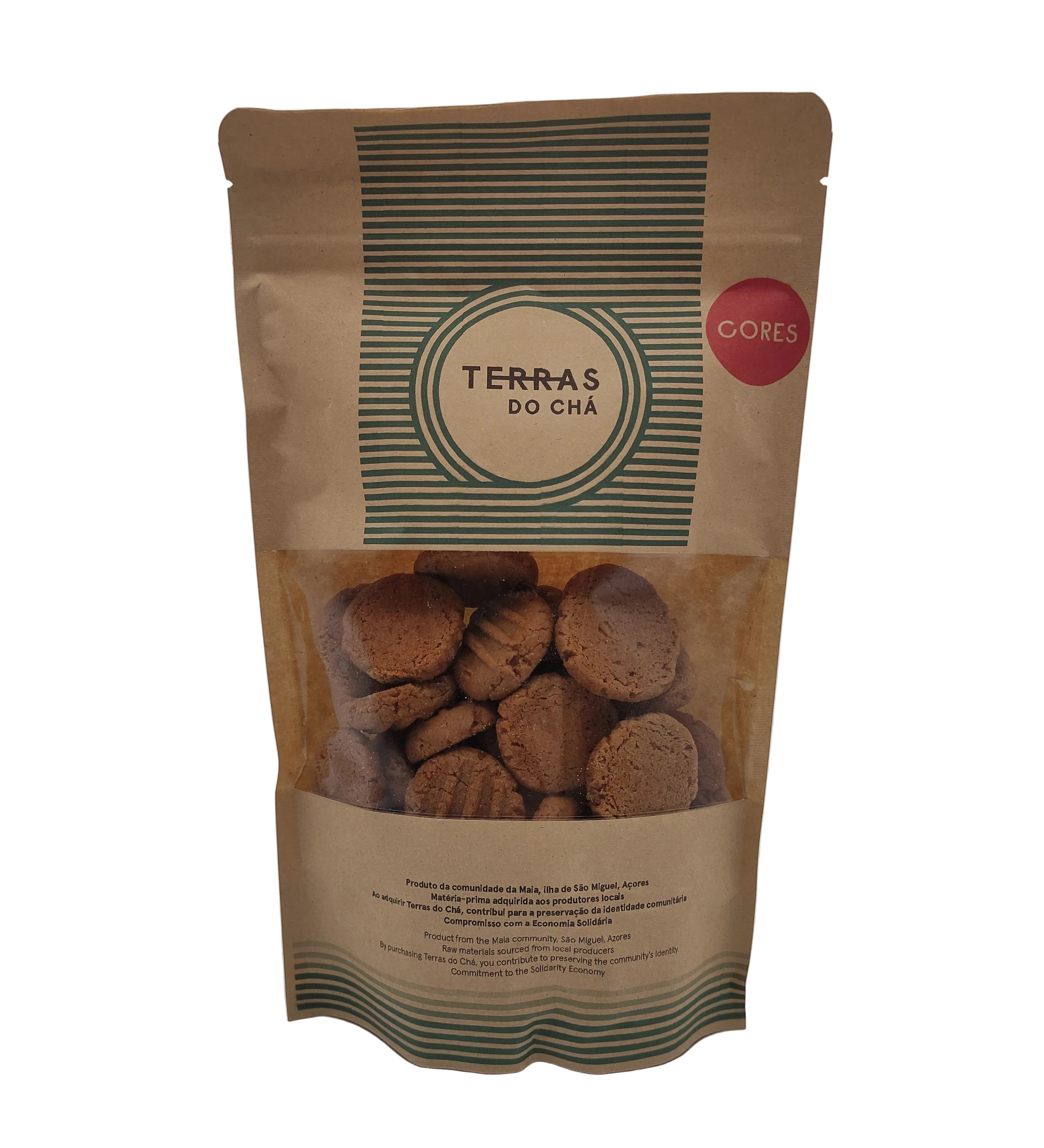 Biscoitos tradicionais de café à moda dos Açores 250g Terras do Chá produzidos nos Açores