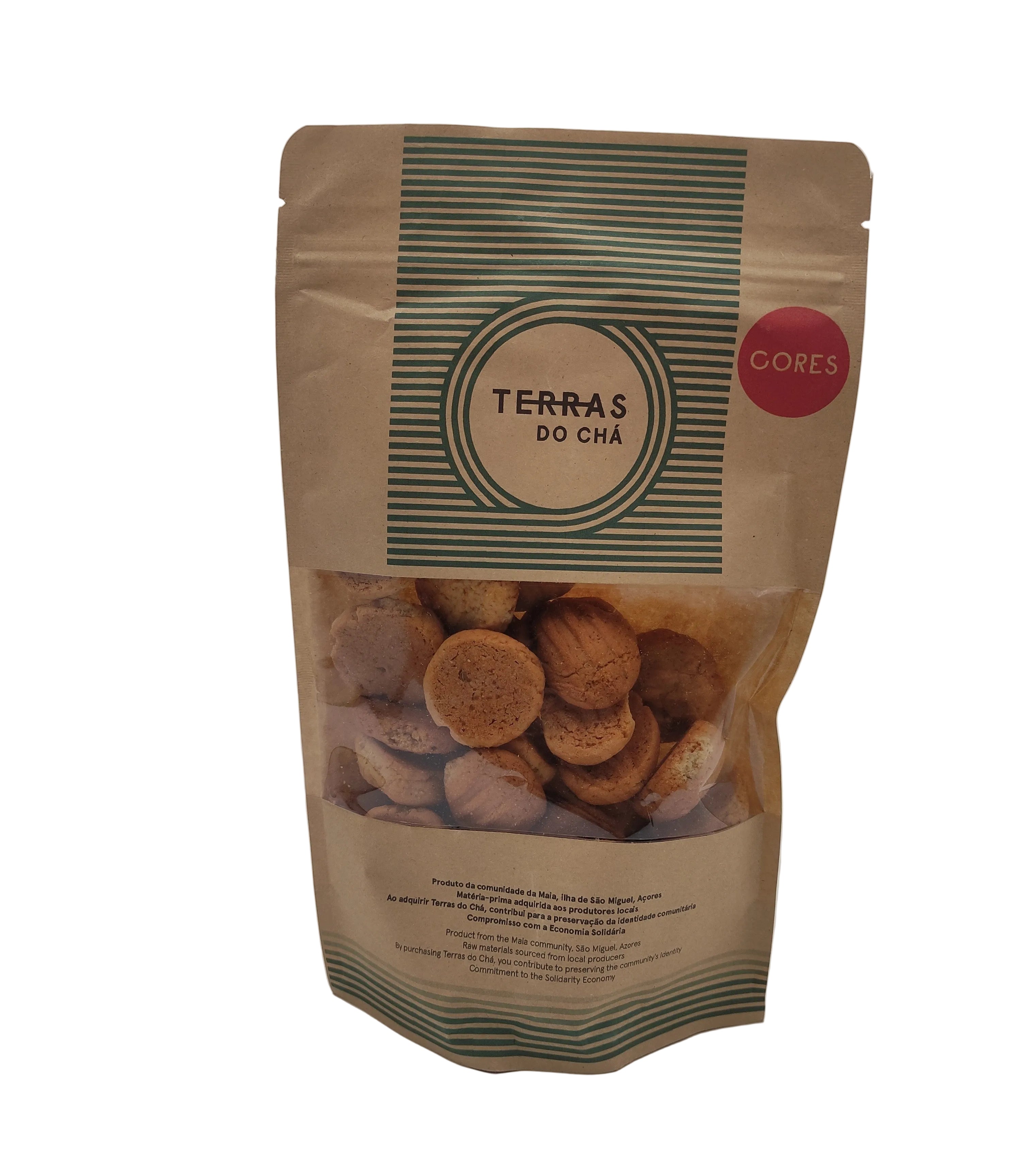 Biscoitos tradicionais de mel dos Açores e erva doce 250g Terras do Chá produzidos nos Açores