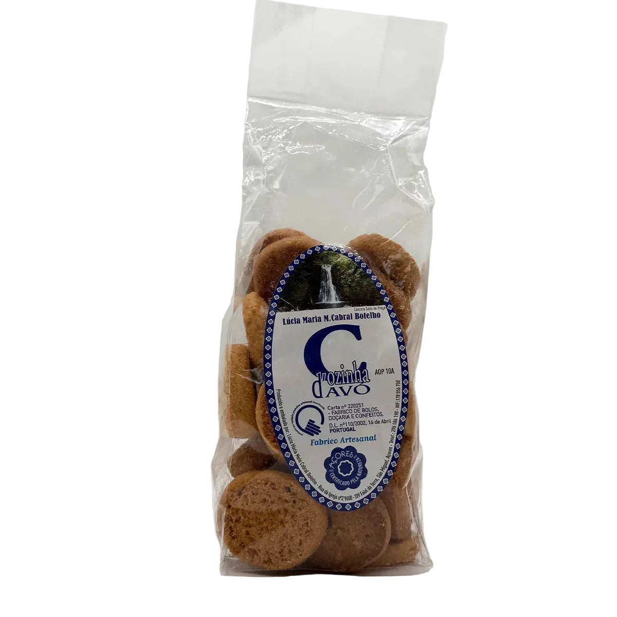 Bolacha de amêndoa 200g Cozinha d'Avó produzida nos Açores