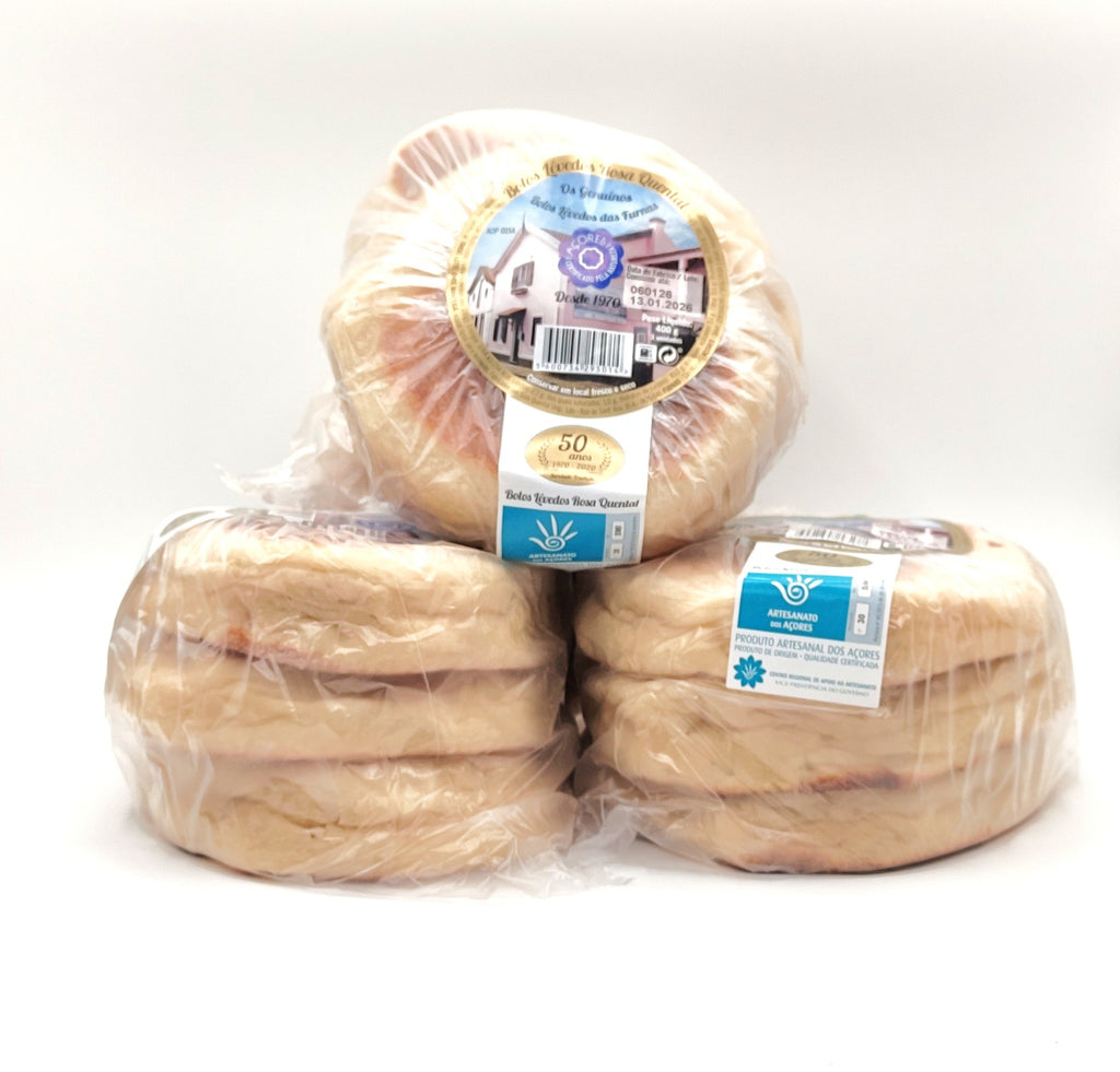 Bolos Lêvedos das Furnas Rosa Quental 400g especialidade tradicional de São Miguel Açores
