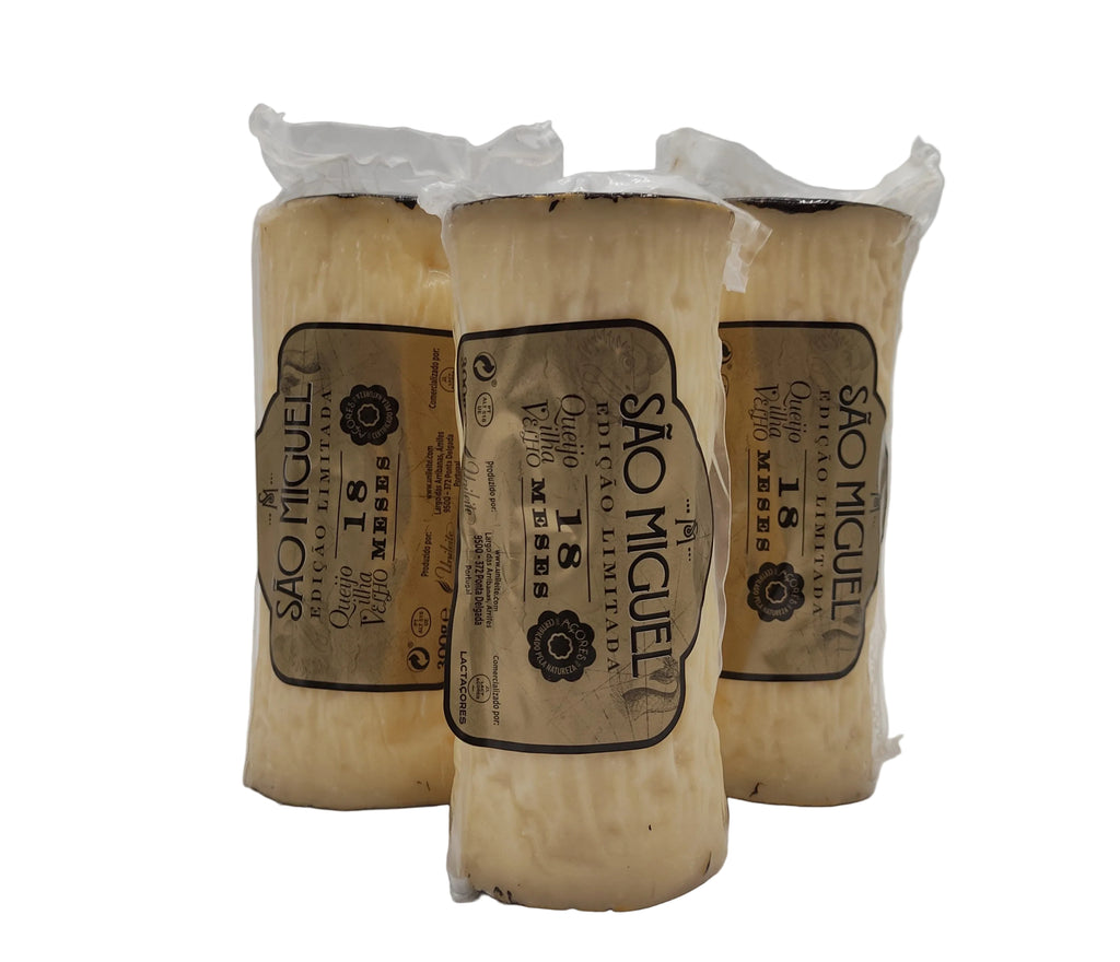 Centro de queijo São Miguel 18 meses de cura 300g queijo tradicional dos Açores