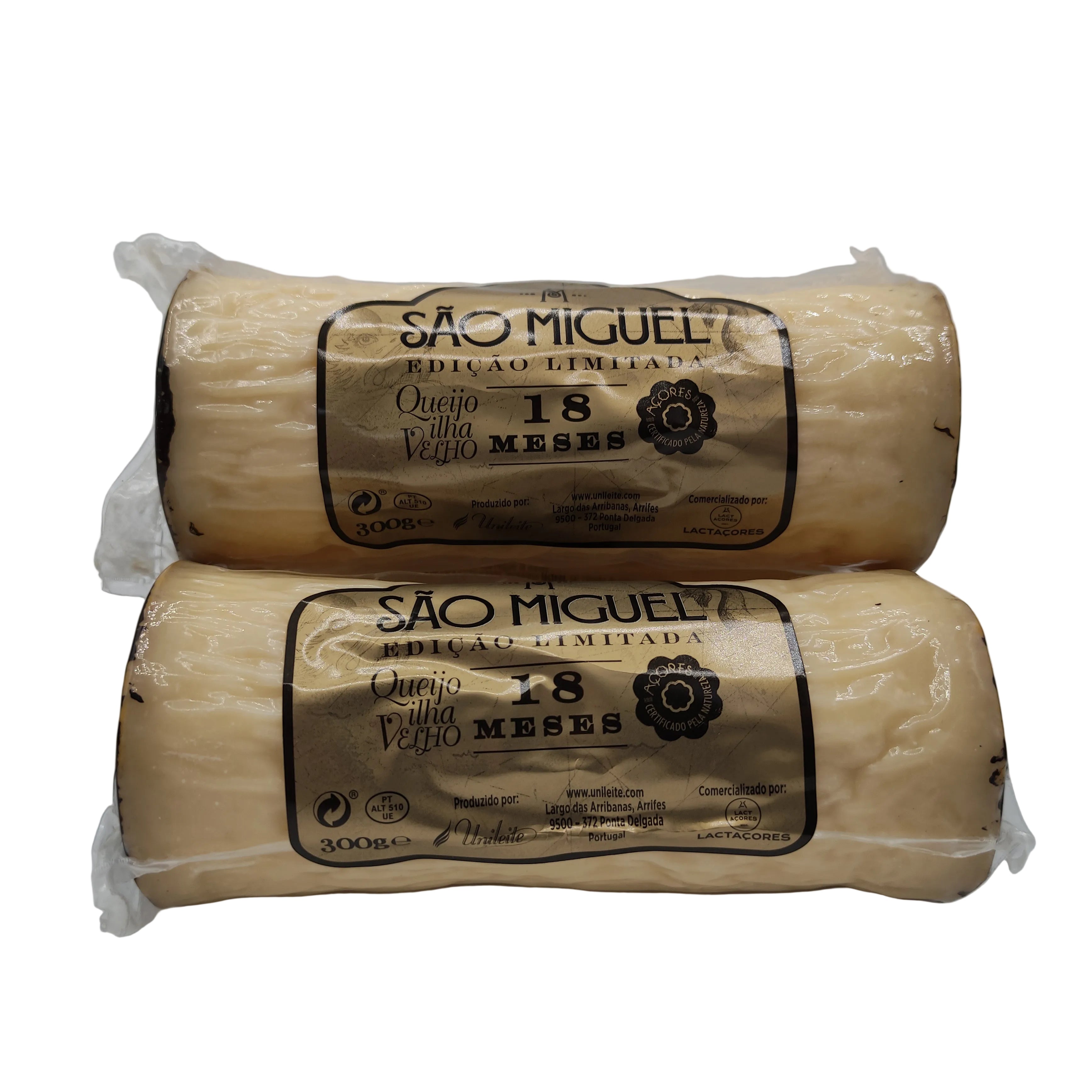 Centro de queijo São Miguel 18 meses de cura 300g queijo tradicional dos Açores