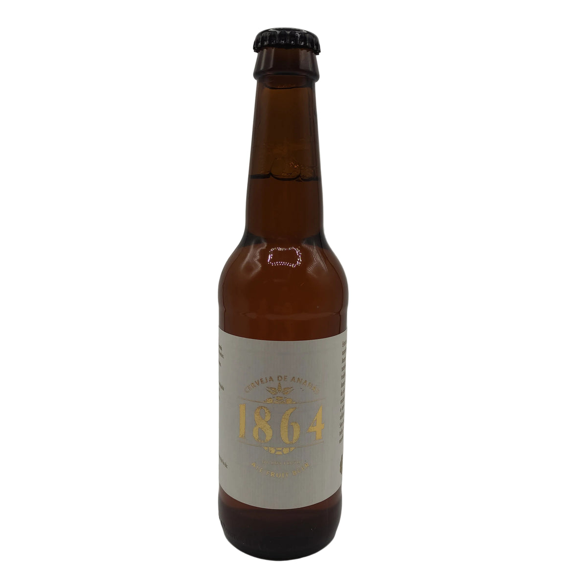 Cerveja de ananás 1864 Boa Fruta produzida nos Açores