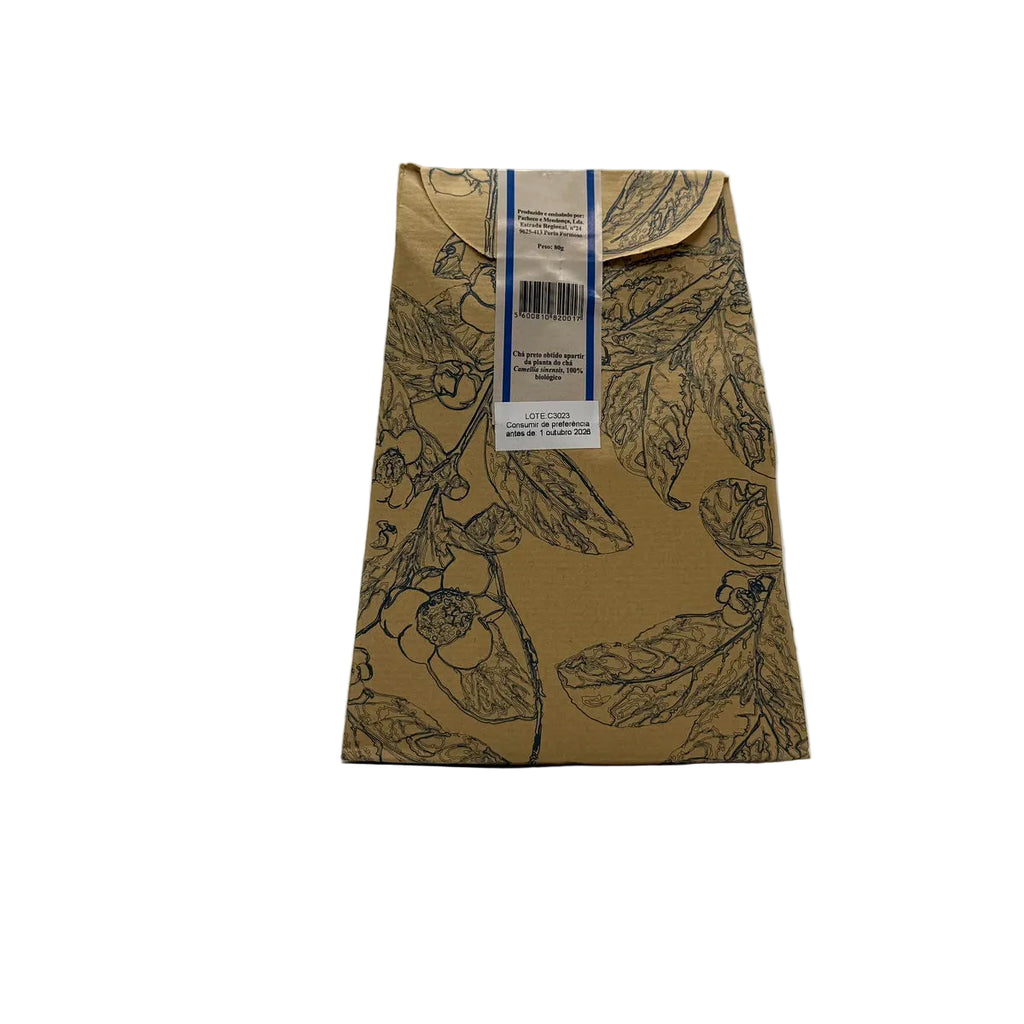 Chá preto Pekoe em folha 80g Porto Formoso produzido nos Açores