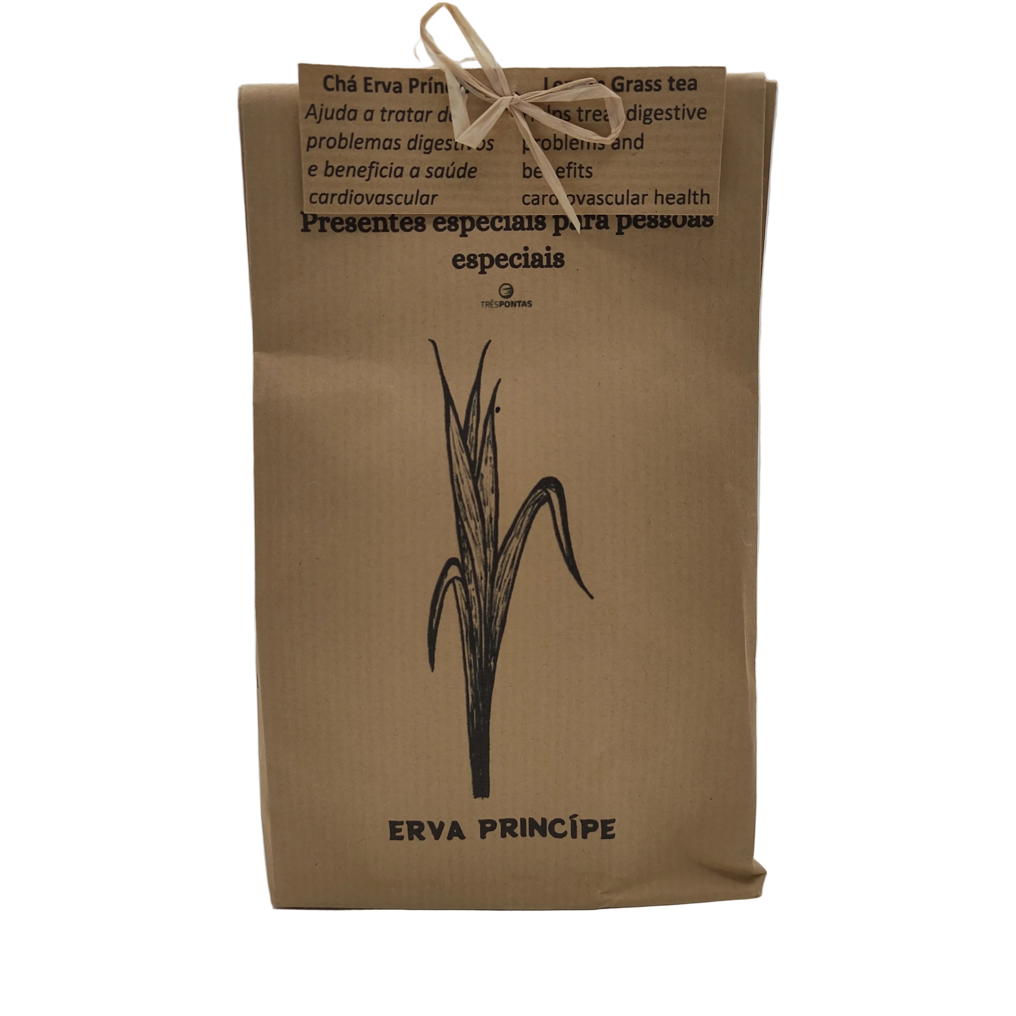 Chá erva príncipe Três Pontas produzido nos Açores