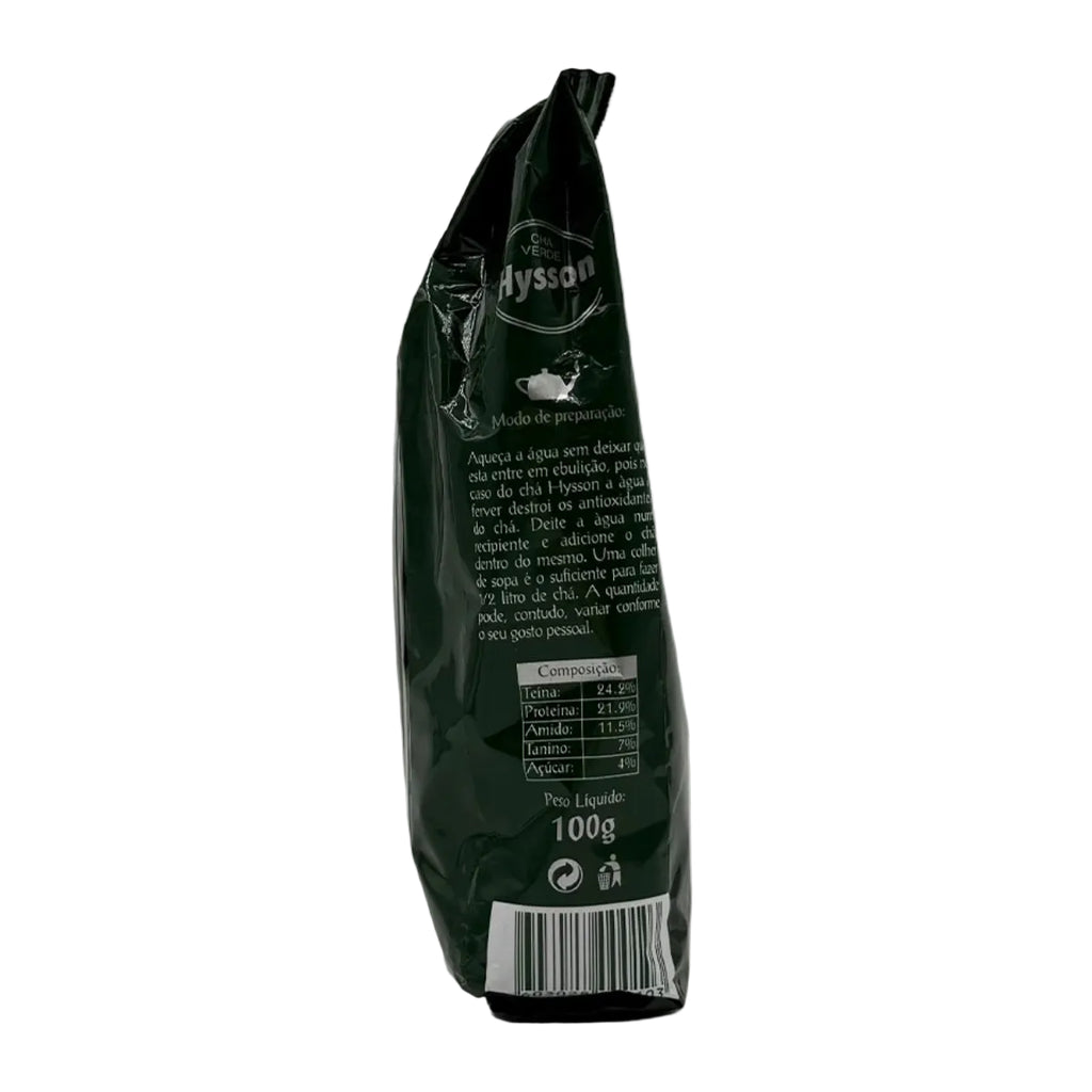 Chá em Folha Gorreana Verde Hysson 100g - São Miguel - Açores