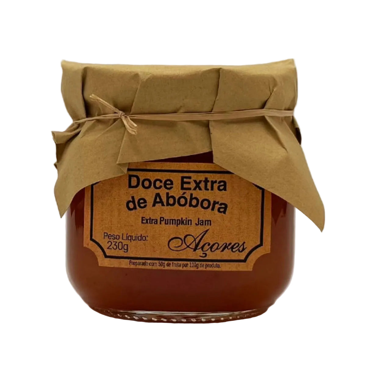 Compota extra de abóbora Frutaçor compota tradicional dos Açores