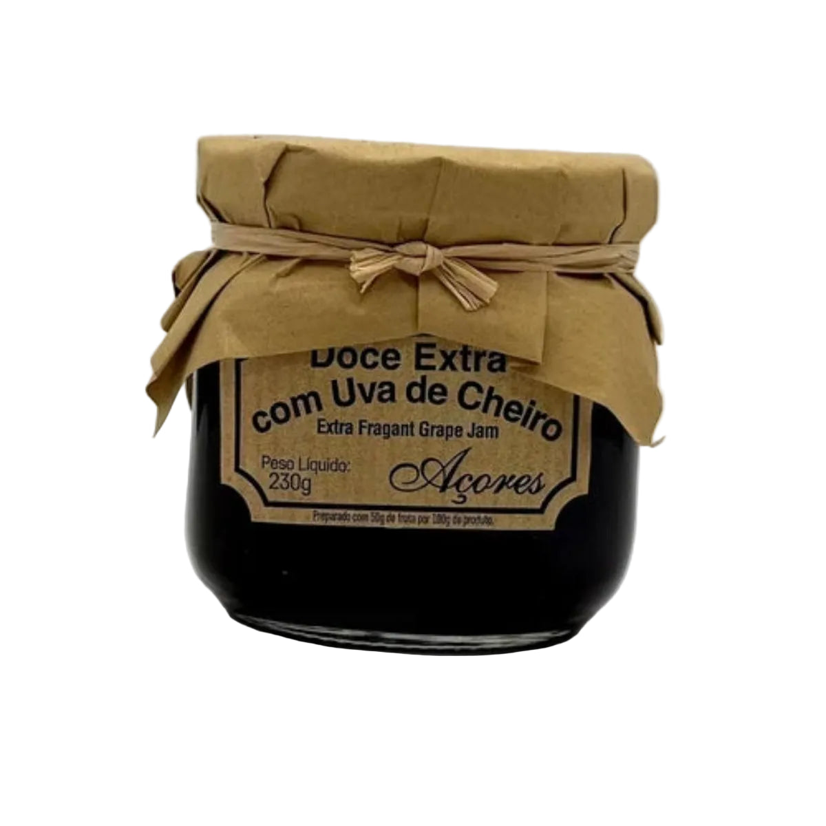 Compota extra de uva de cheiro Frutaçor compota tradicional dos Açores