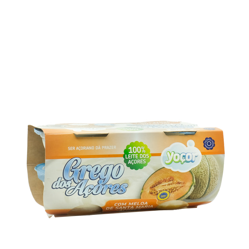 Iogurte Grego Com Meloa de Santa Maria Pack4- Yoçor - Açores