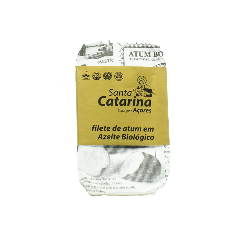 Filete de atum em azeite biológico - Santa Catarina - São Jorge - Açores