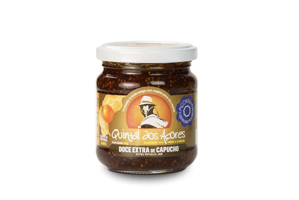 Doce de capucho 250g Quintal dos Açores produto regional tradicional
