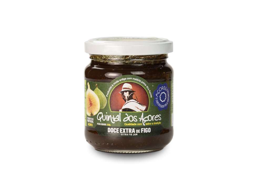 Doce de figo 250g Quintal dos Açores produto regional tradicional