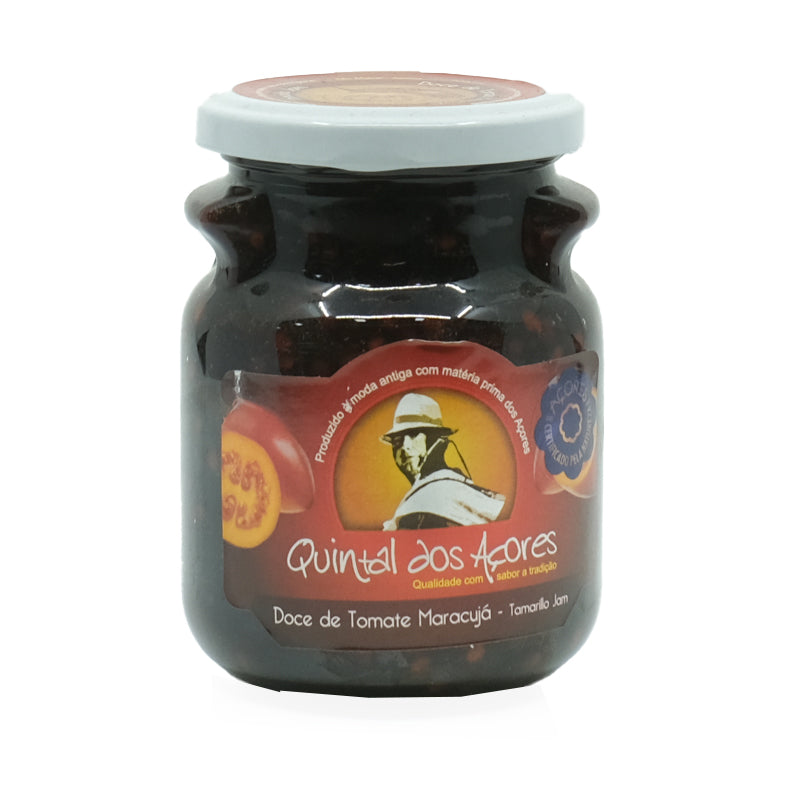 Doce de maracujá vermelho Quintal dos Açores compota artesanal dos Açores