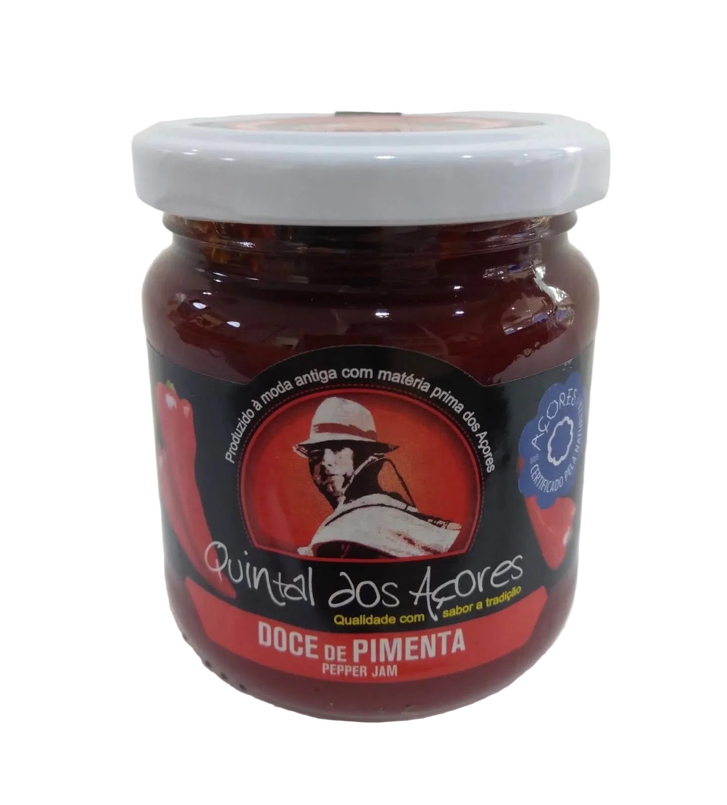 Doce de pimenta 250g Quintal dos Açores compota artesanal dos Açores
