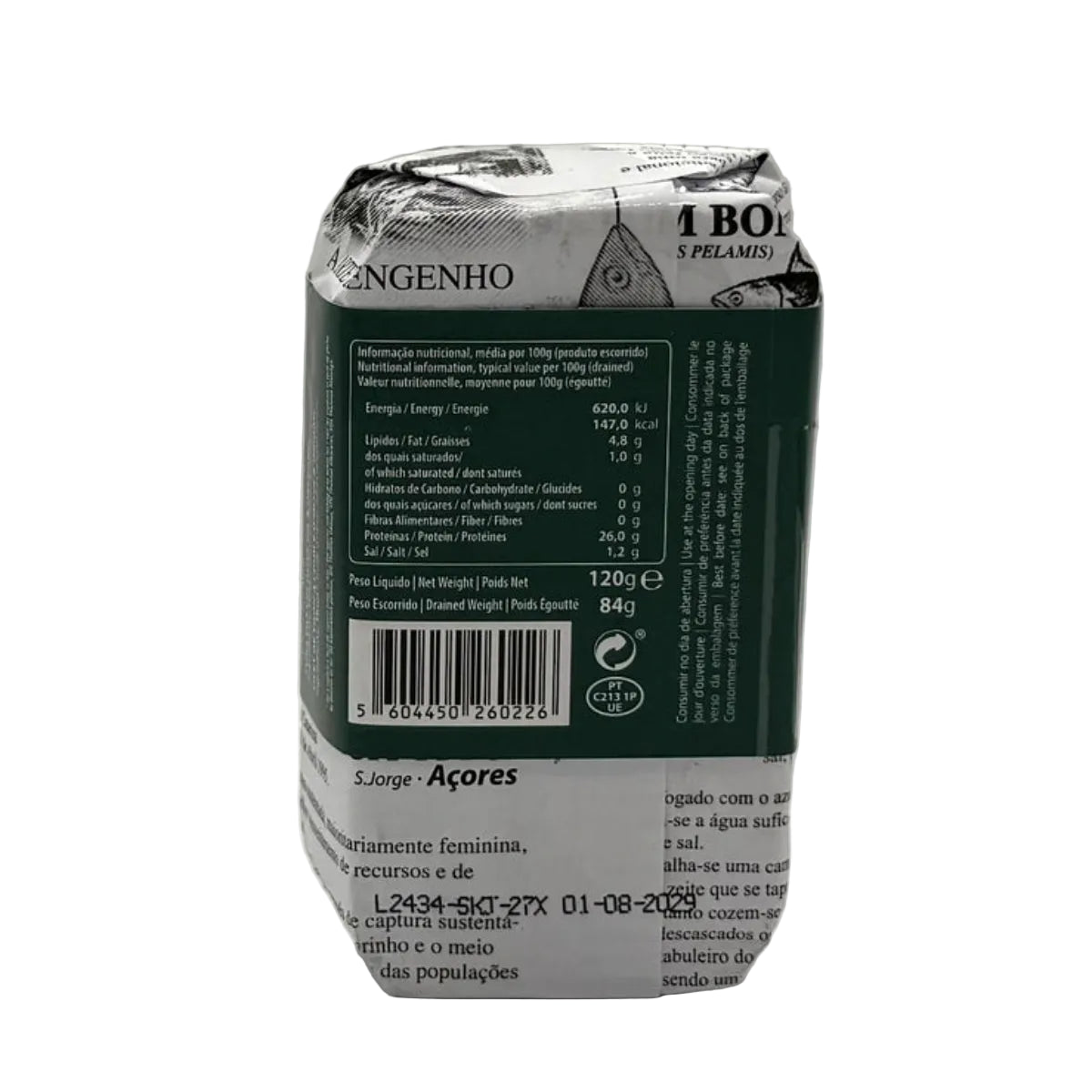 Filete Atum com Orégãos Santa Catarina - Açores