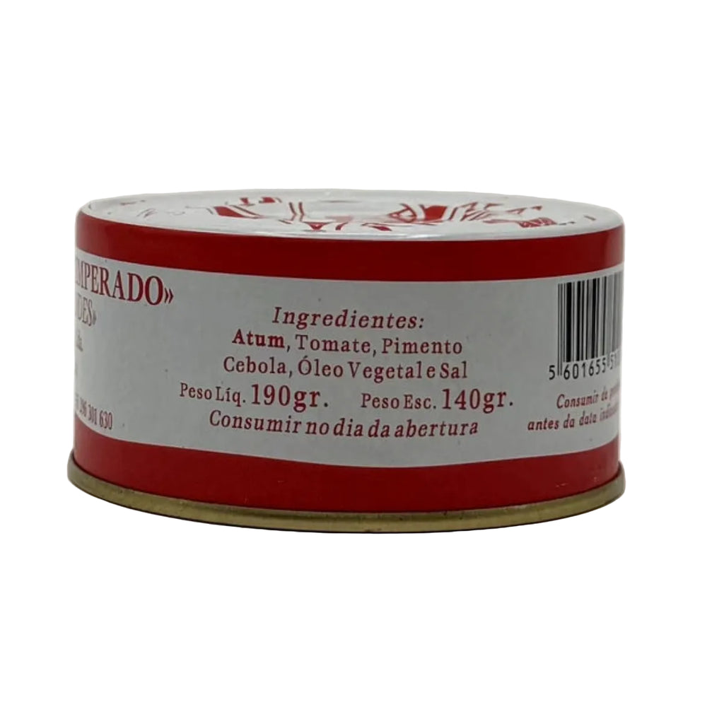 Flocos de Atum Temperado 190g Corretora São Miguel - Açores