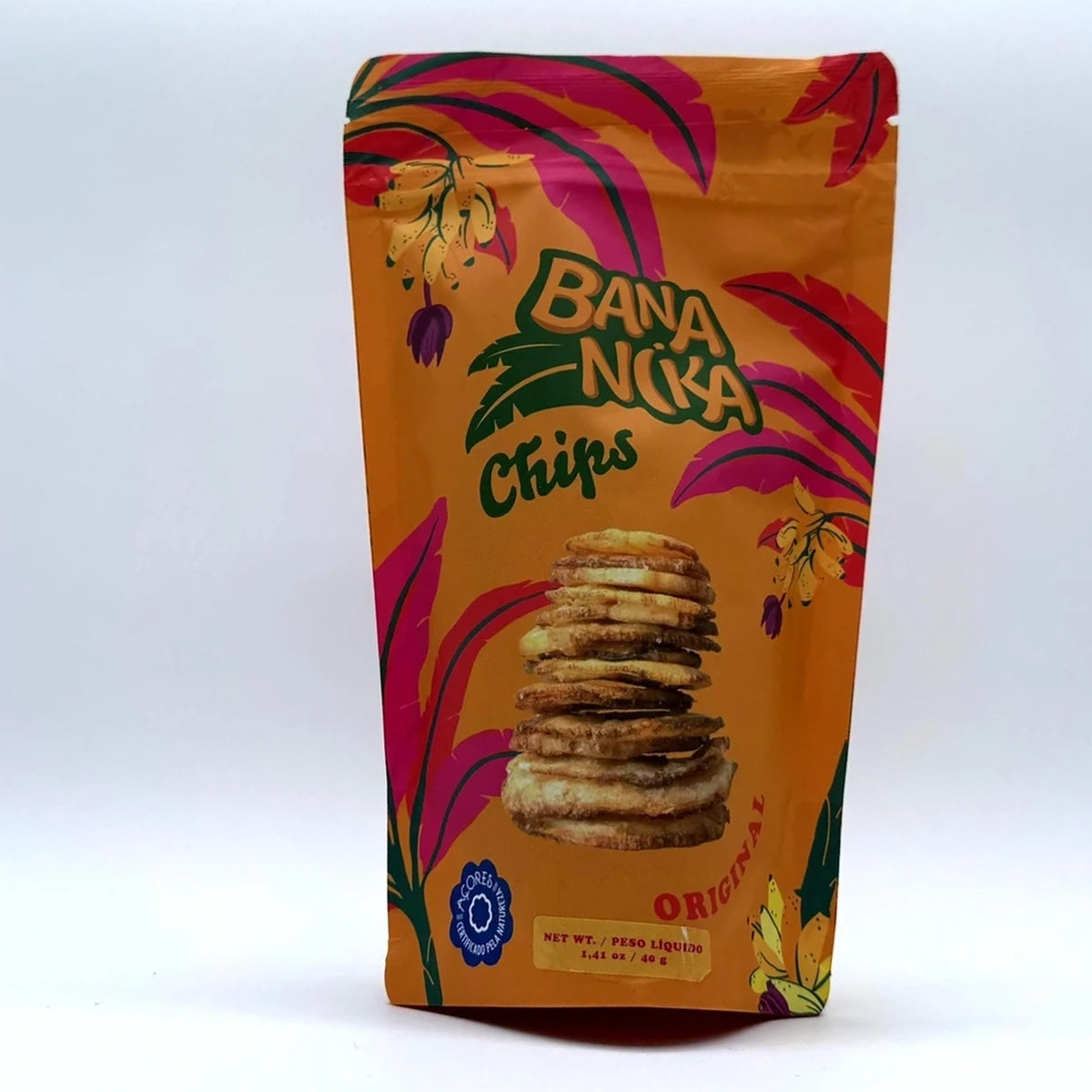 Chips de Banana 40g Bananika - Ilha Terceira - Açores
