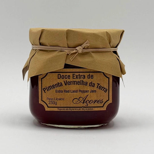 Doce Extra Pimenta Vermelha da Terra 230g São Miguel - Açores