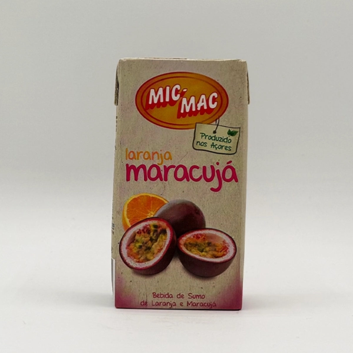 Sumo Mic-Mac de Maracujá - São Miguel - Açores