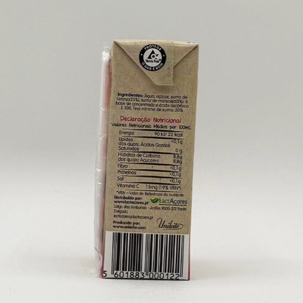 Sumo Mic-Mac de Maracujá - São Miguel - Açores