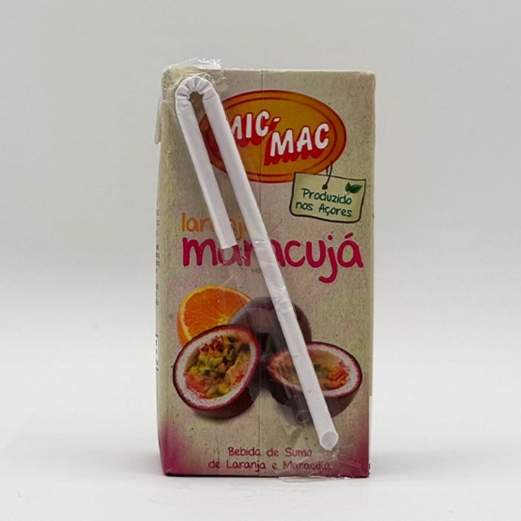 Sumo Mic-Mac de Maracujá - São Miguel - Açores