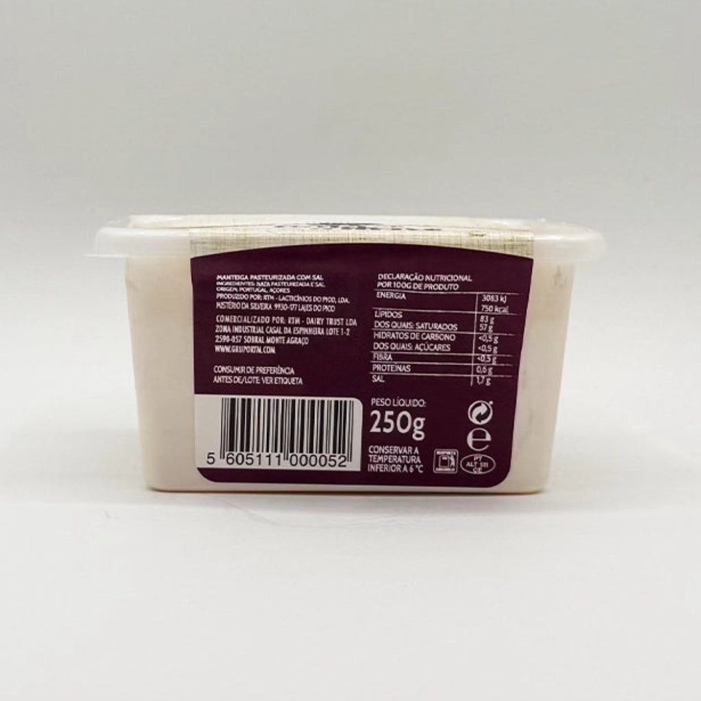 Manteiga Artesanal Rainha do Pico 250g - Açores