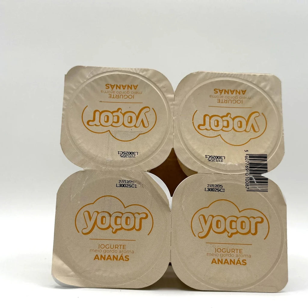 Iogurte sólido de Ananás Pack4 – Yoçor - Açores