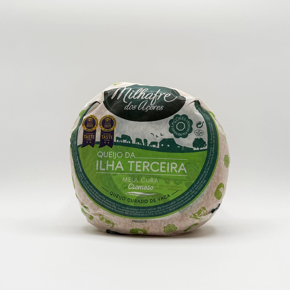 Queijo Milhafre Meia Cura Cremoso Ilha Terceira - Açores