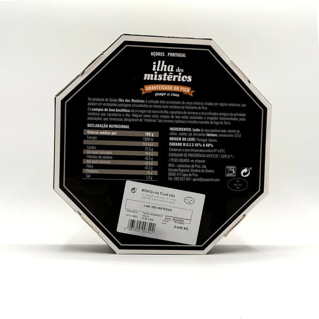 Queijo Ilha dos Mistérios - Ilha do Pico - Açores