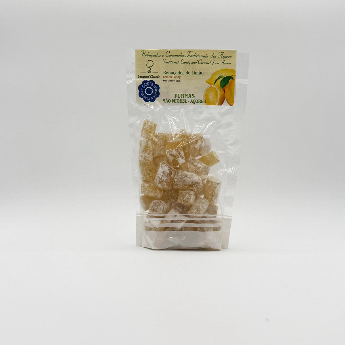 Rebuçados das Furnas de Limão 150g - Açores