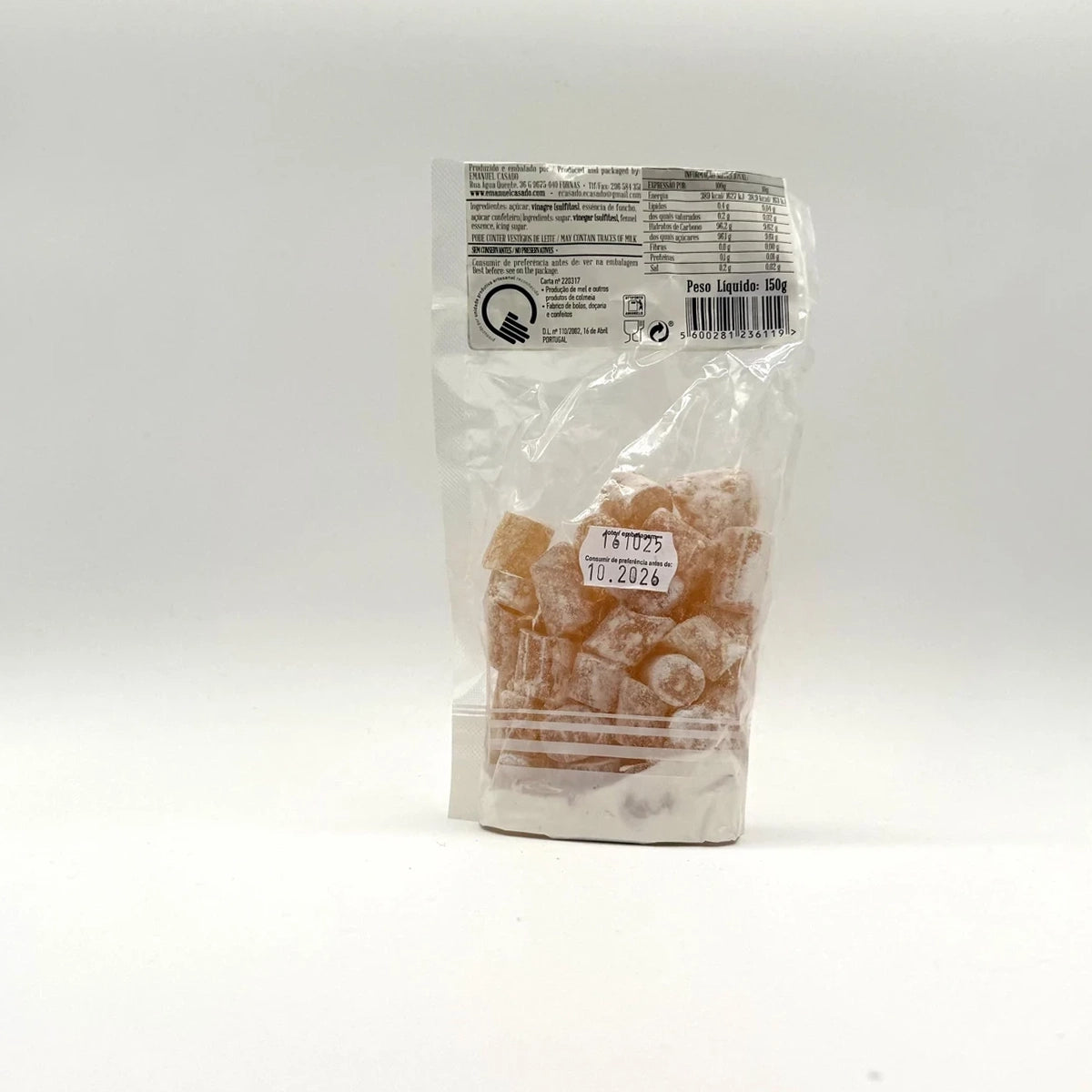 Rebuçados das Furnas de Funcho 150g - São Miguel - Açores