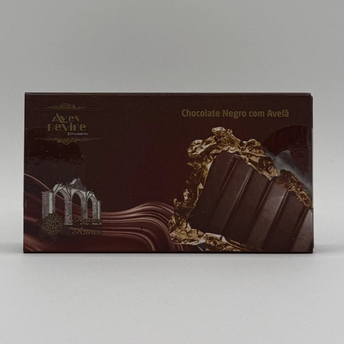 Chocolate Negro com Avelã - Alves Devine O chocolatinho - Açores