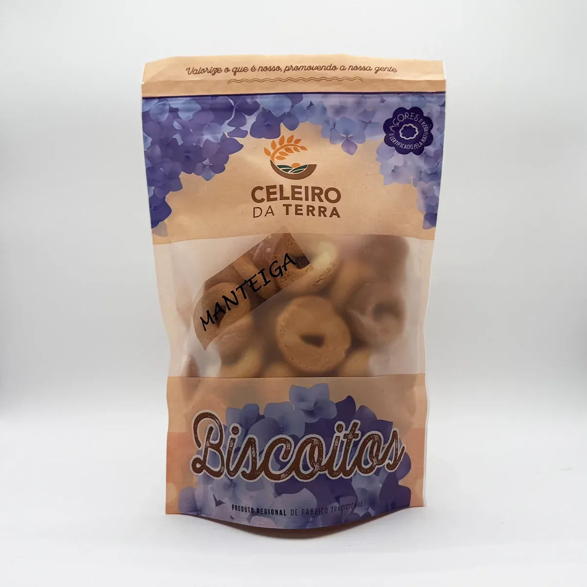 Biscoitos de Manteiga 250g Celeiro da Terra - Açores - Mercearia dos Açores