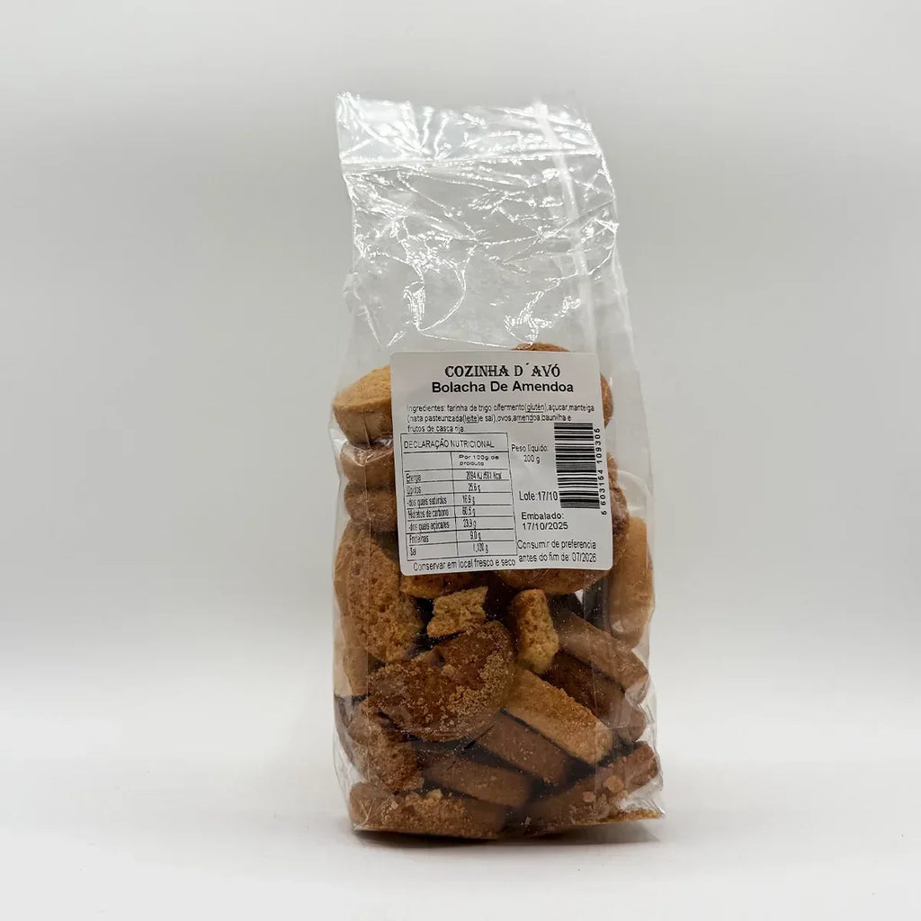 Bolacha de Amêndoa 200g Cozinha d'Avó - Açores - Mercearia dos Açores