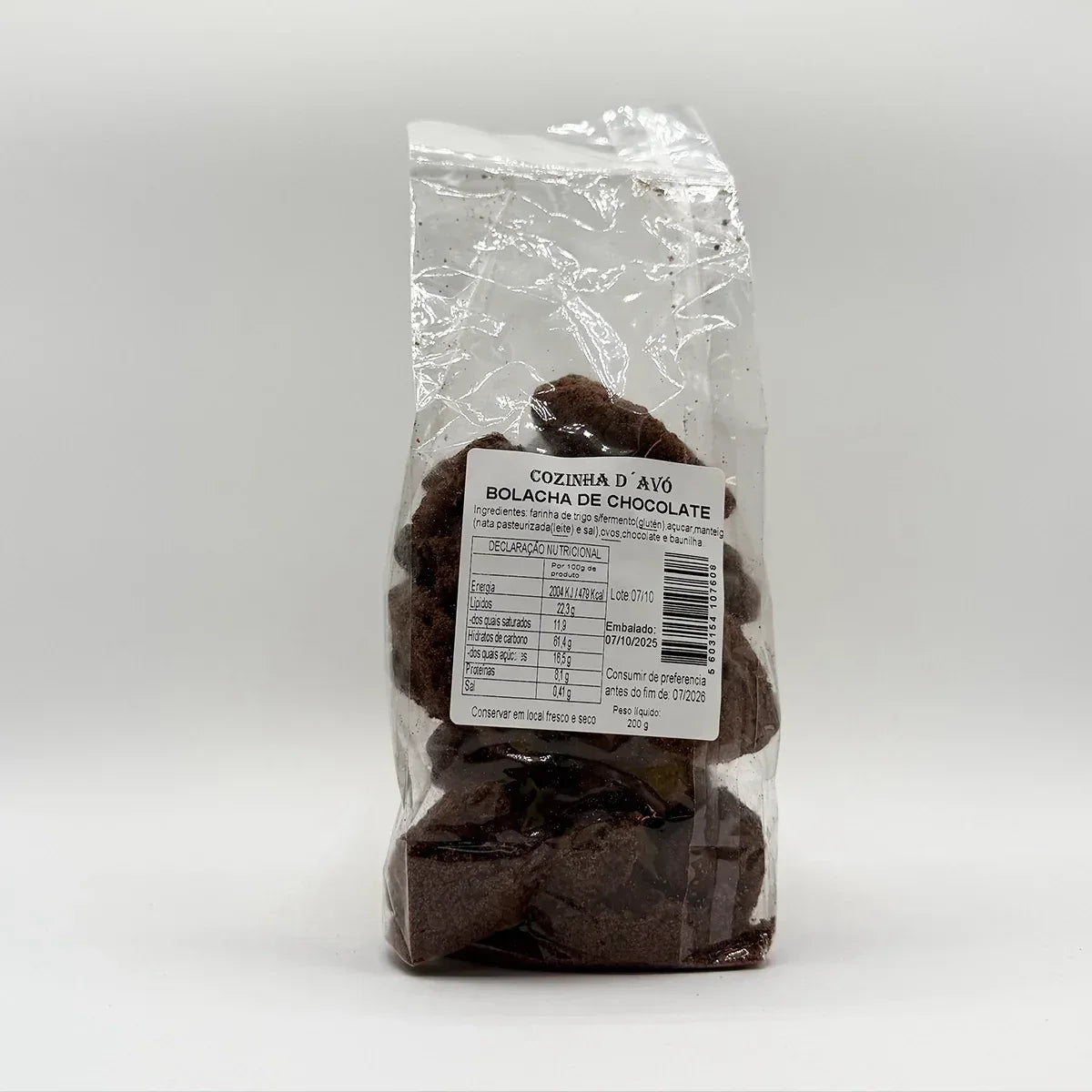Bolacha de Chocolate 200g Cozinha d'Avó - Açores - Mercearia dos Açores