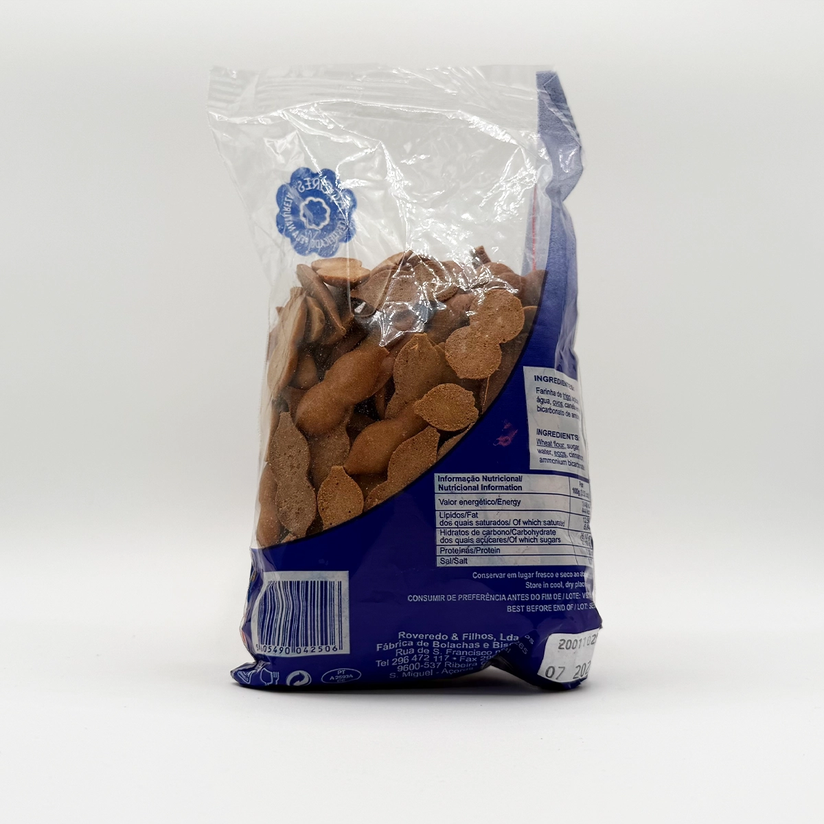 Línguas de Gato 250g Roveredo Ribeira Grande - Açores