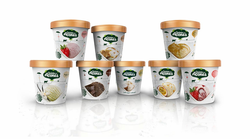 Gelados Quinta dos Açores produzidos na Terceira Açores