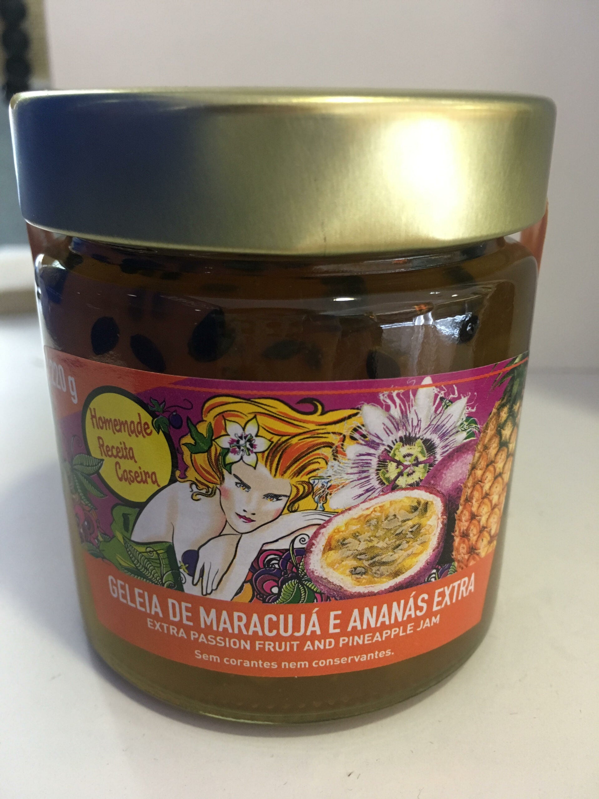 Geleia de Maracujá e Ananás Extra - Açores