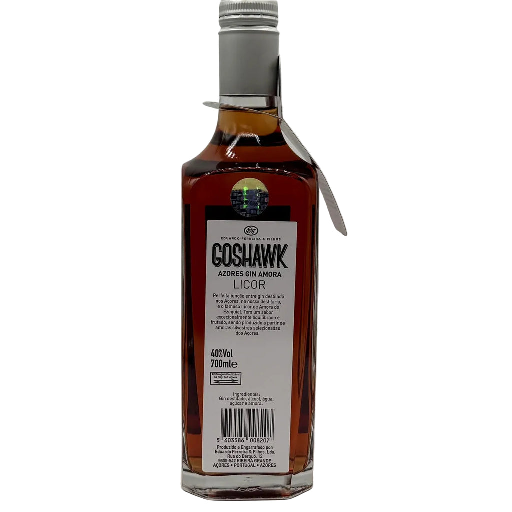 Goshawk Azores Gin Amora 700ml licor dos Açores