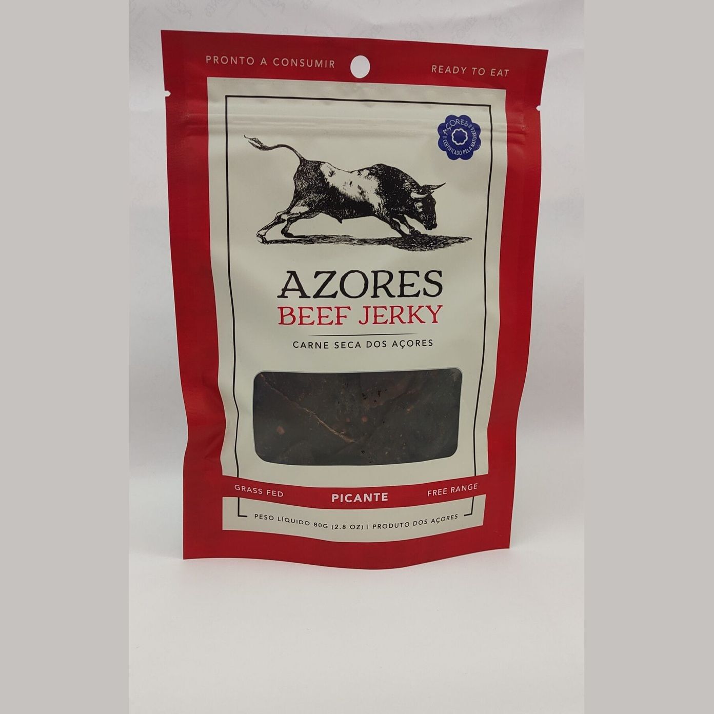 Carne Seca Picante Saqueta 80g Azores Beef Jerky - Açores