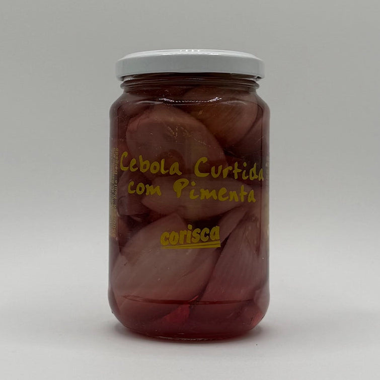 Cebola Curtida com Pimenta da Terra Corisca - São Miguel - Açores