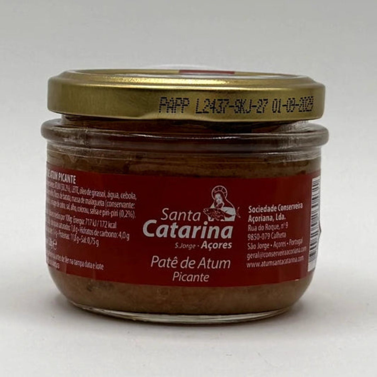 Patê de Atum 120g Santa Catarina Picante - Açores