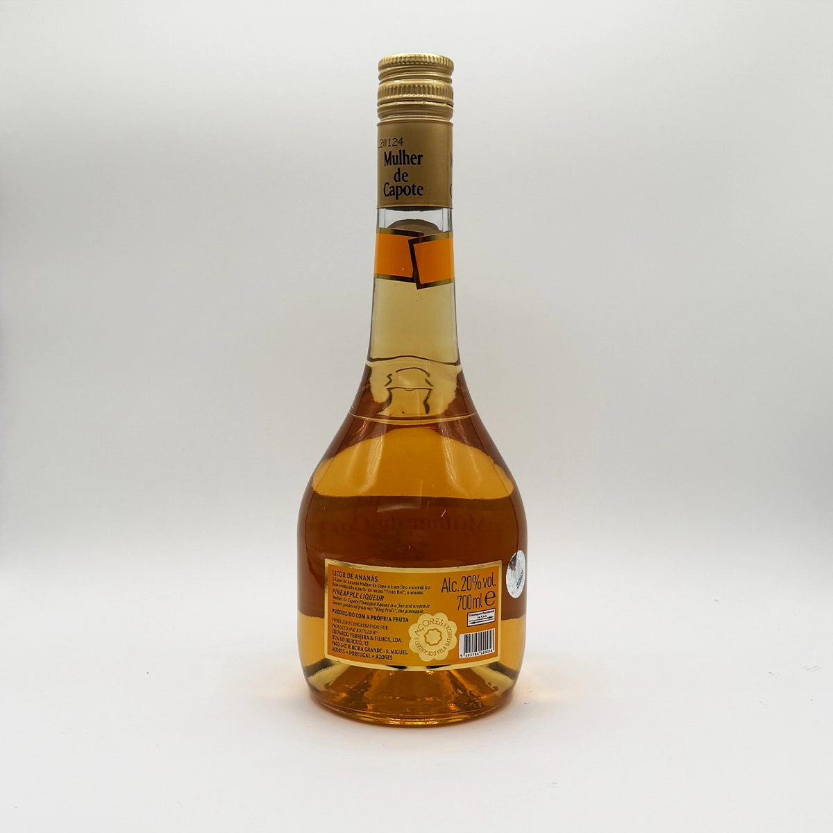 Licor de Ananás 700ml Mulher de Capote - Açores