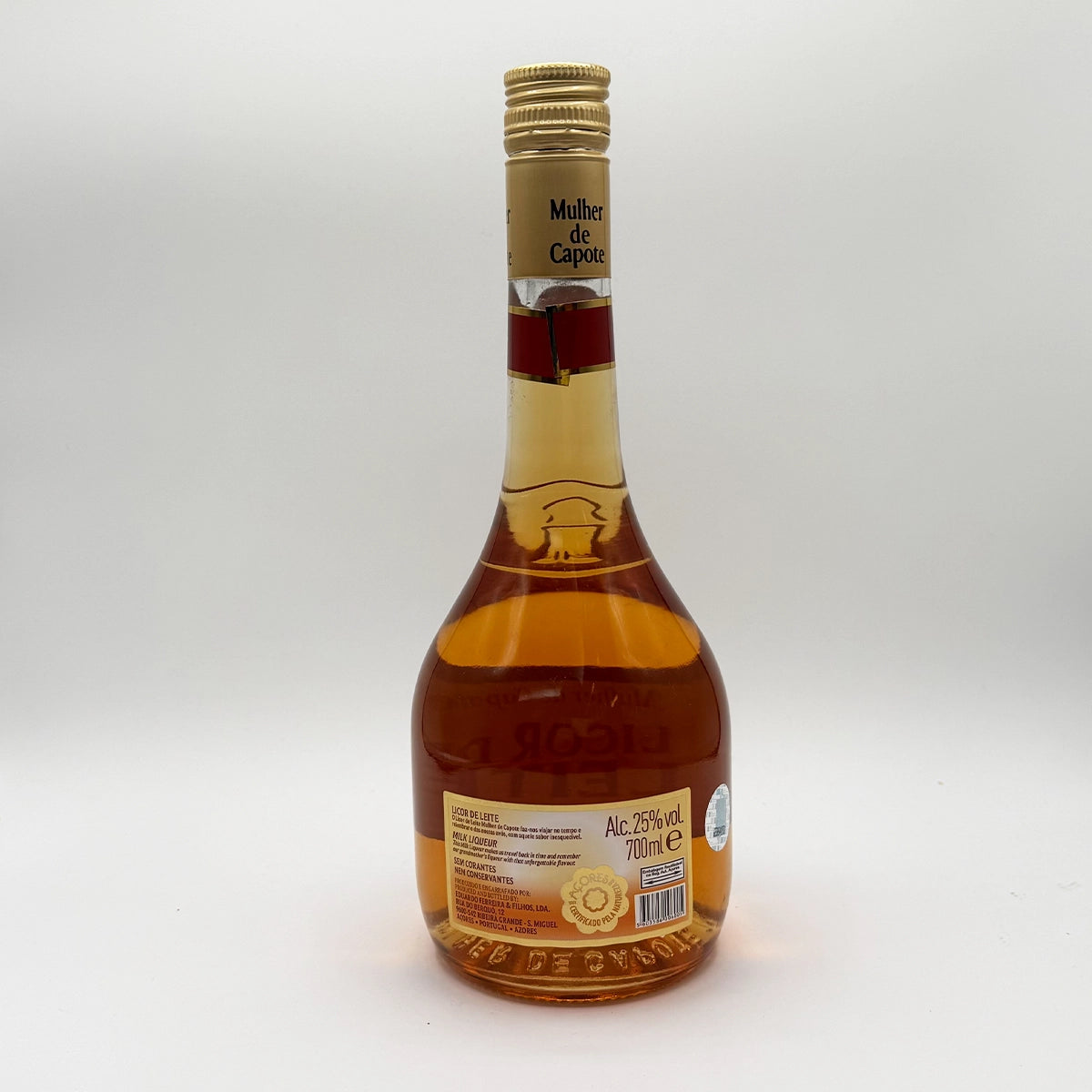 Licor de Leite 700ml Mulher de Capote - São Miguel - Açores