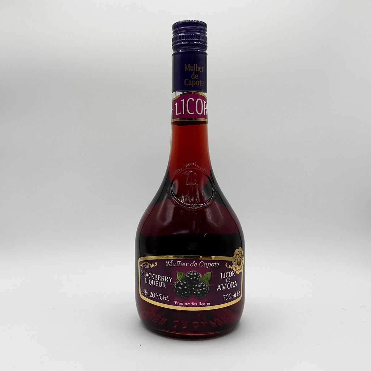 Licor de Amora 700ml Mulher de Capote - Açores