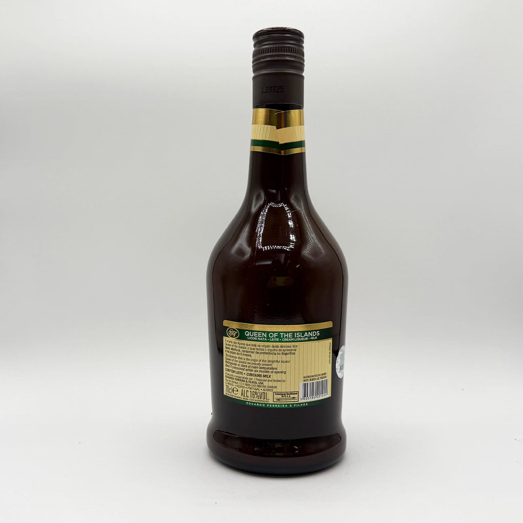 Licor de Natas Queen of the Islands 700ml São Miguel - Açores