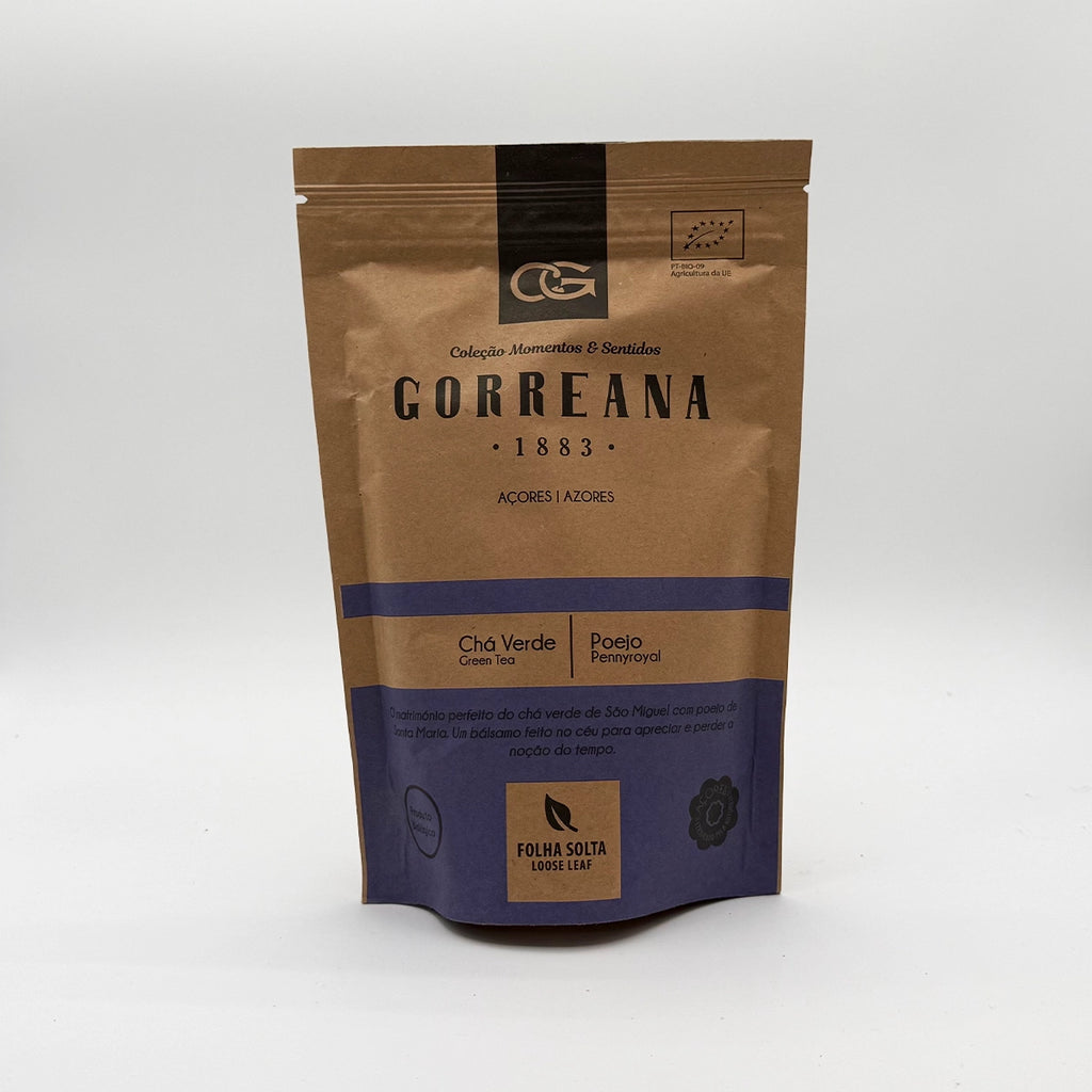 Chá Verde com Poejo - Gorreana em Folha - Açores