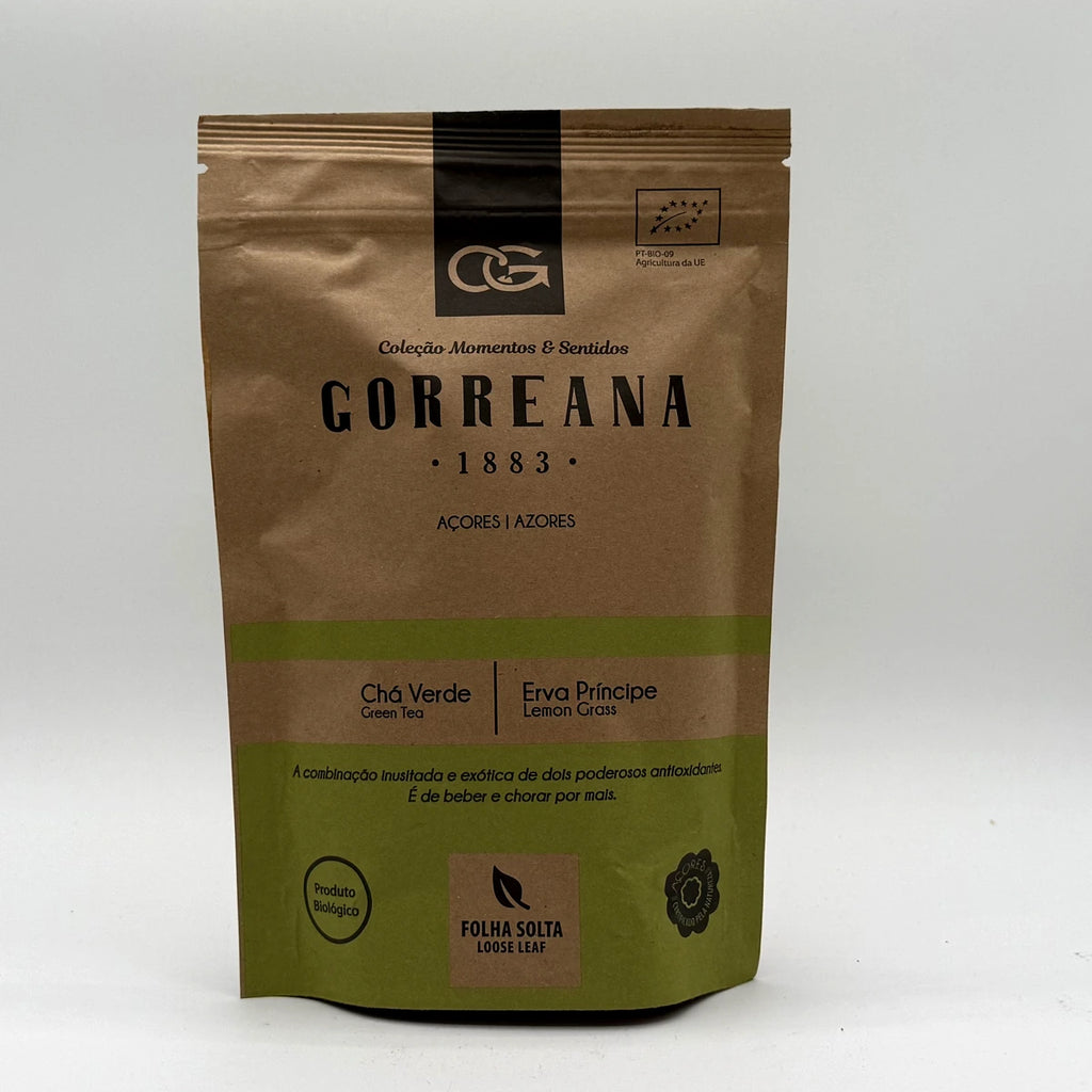 Chá Verde com Erva Príncipe - Gorreana em Folha - Açores